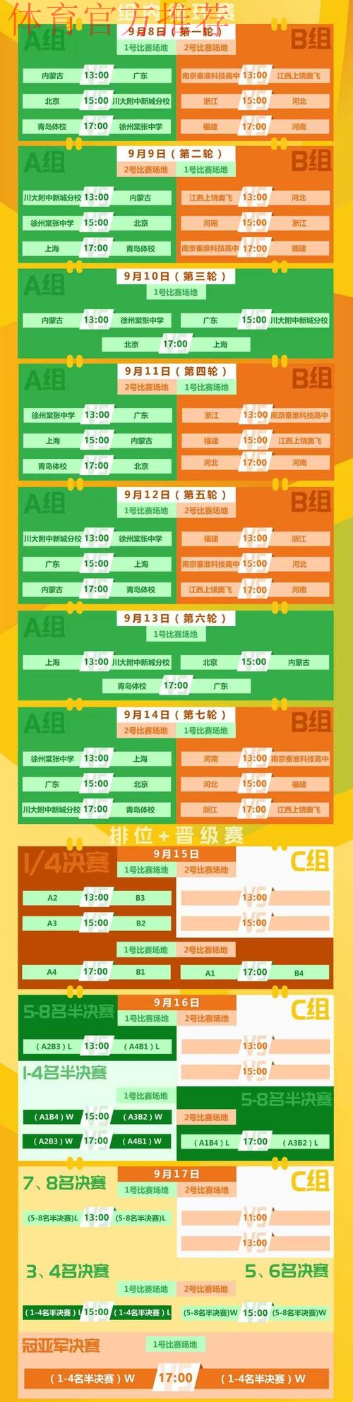 2021全国青年联赛U19第一阶段赛程公布 比赛将于17日拉开战幕